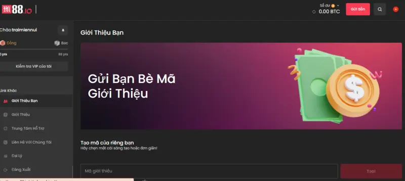 Cập nhật tính năng mới tại nhà cái M88