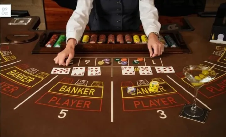 Cách tính cầu Baccarat